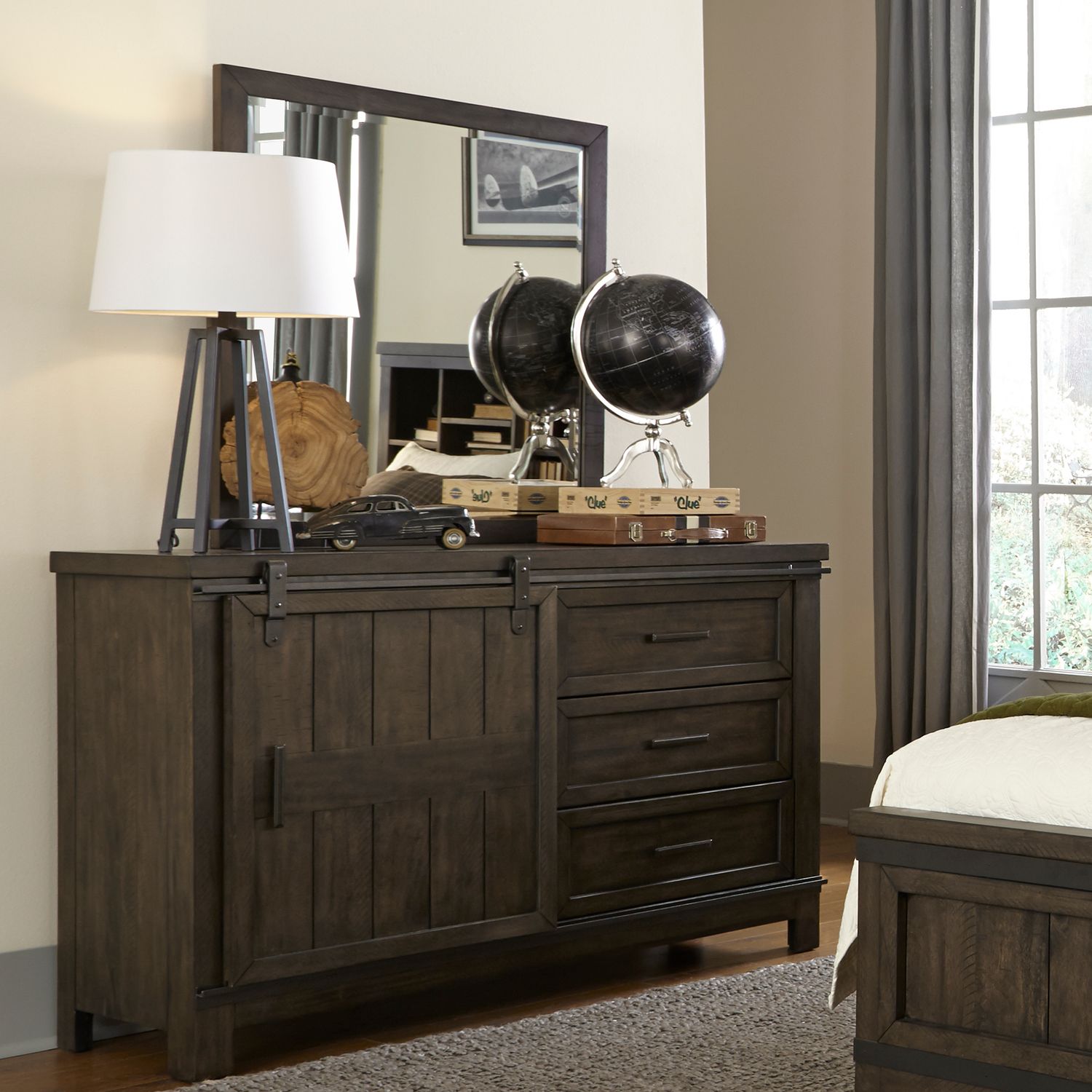 Thornwood Hills Barn Door Dresser