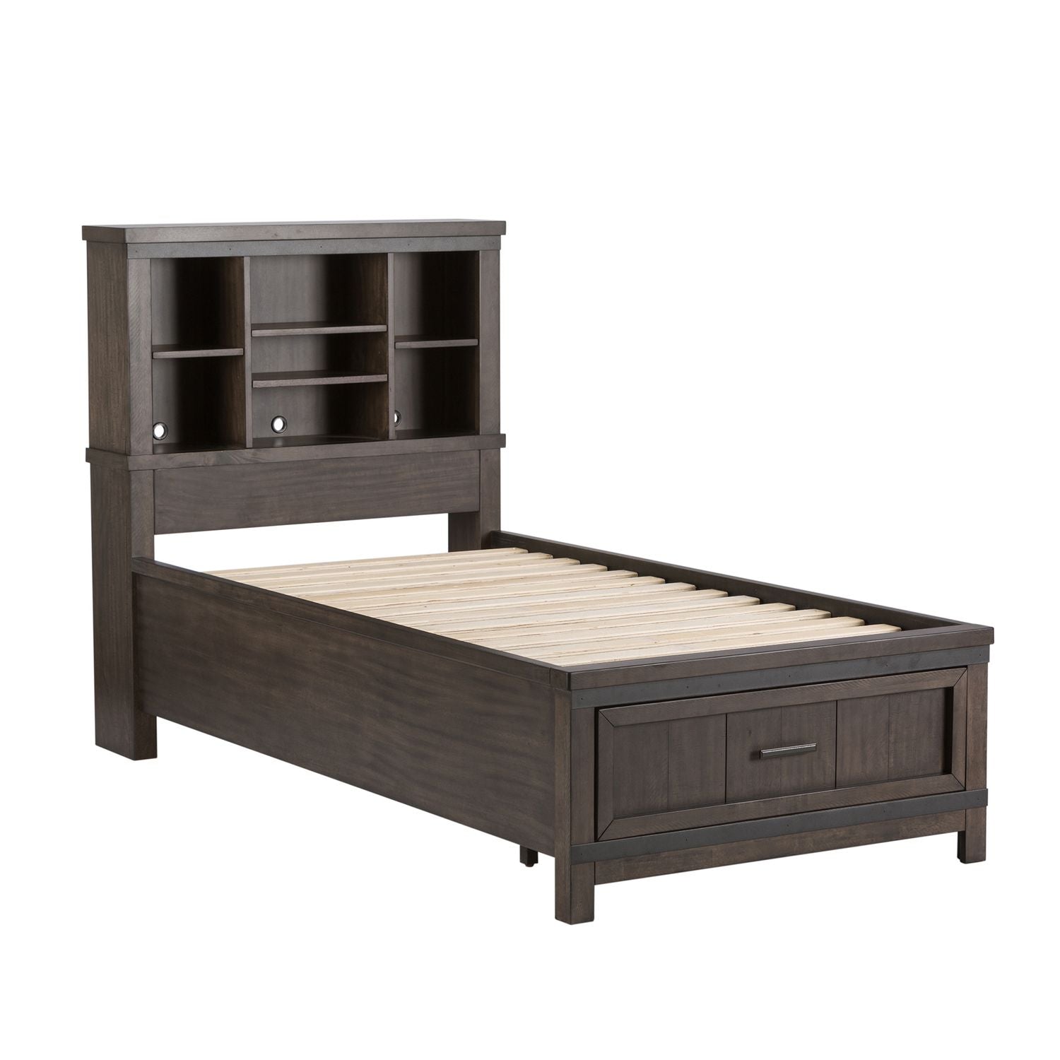 Thornwood Hills Full Bookcase Bed, Dresser & Mirror