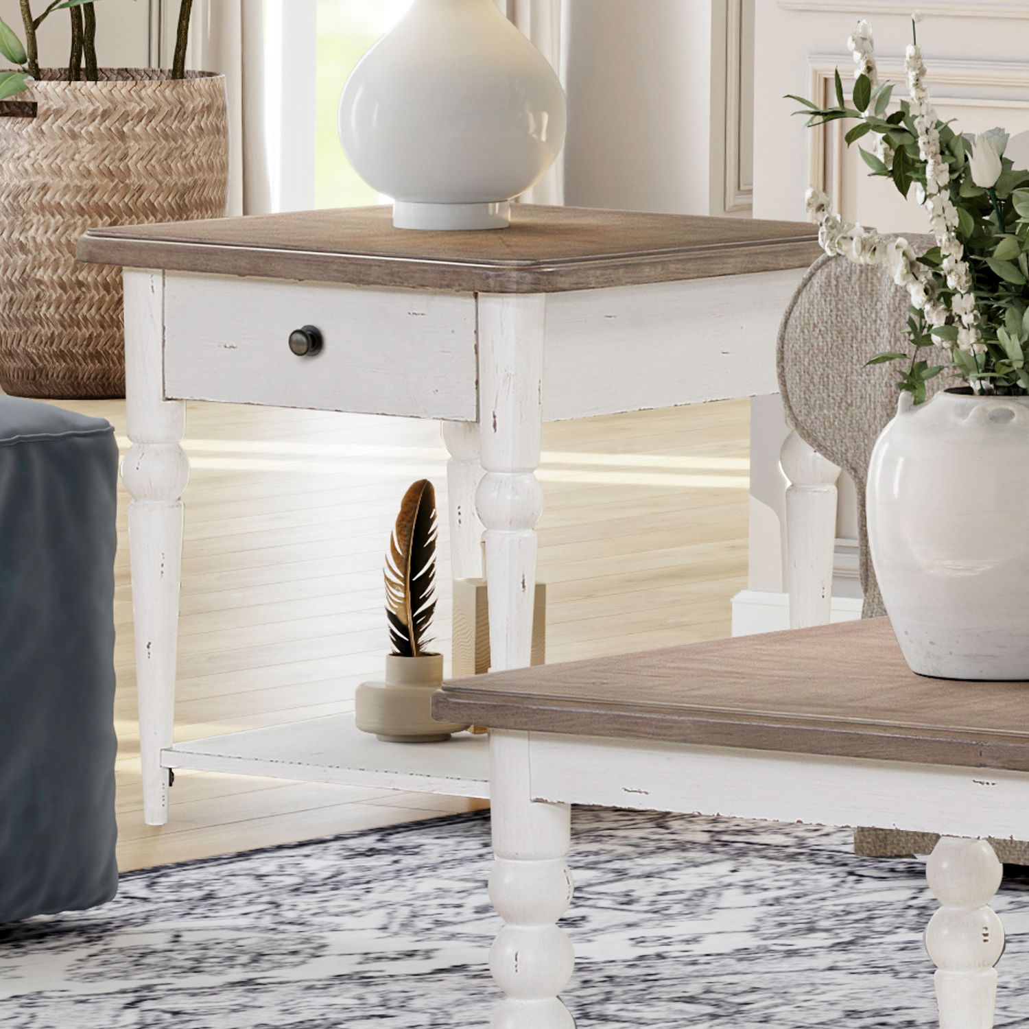 Turnberry Park Rectangular End Table