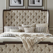 Providence Park King Upholstery Shelter Headboard