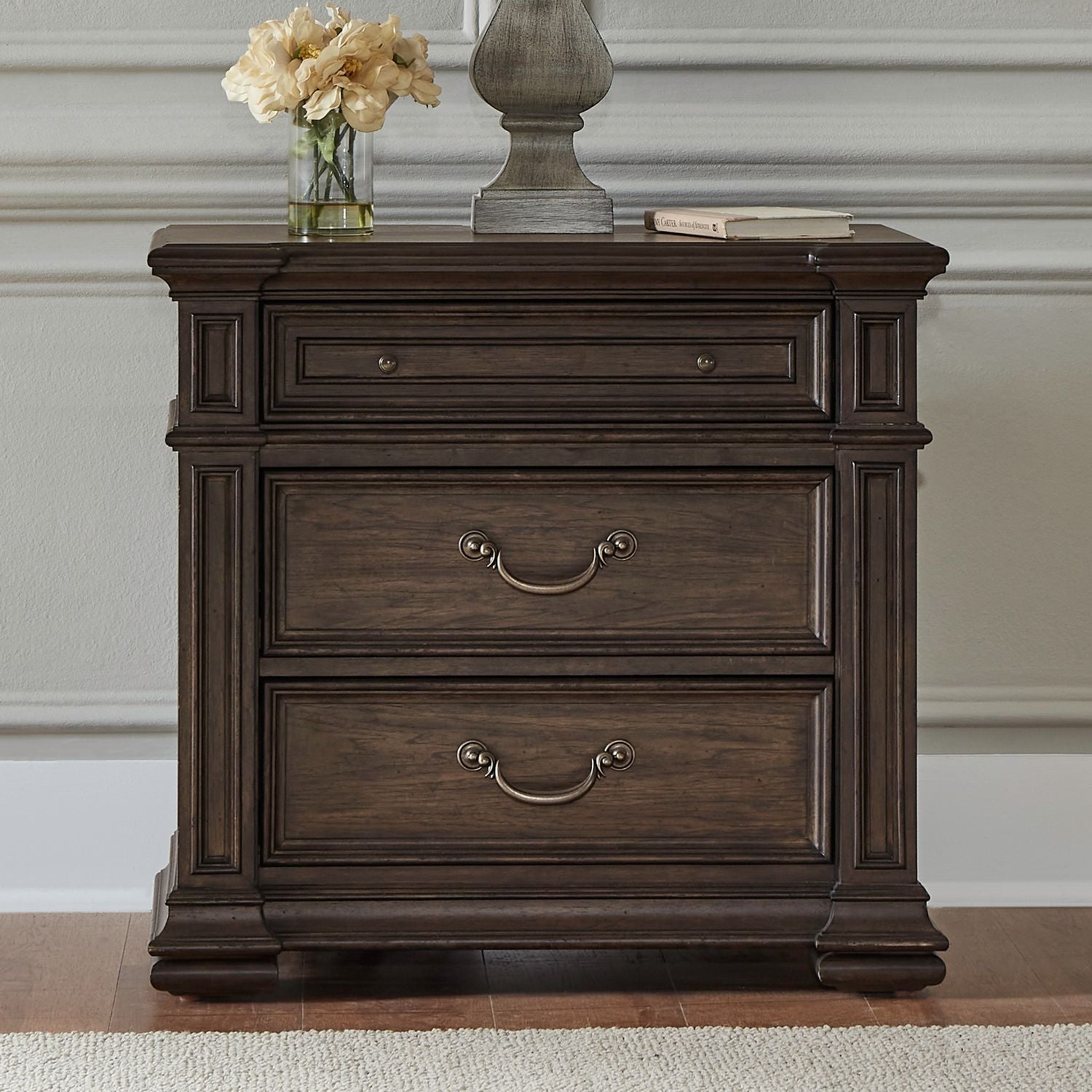 Providence Park Nightstand with Charging Station