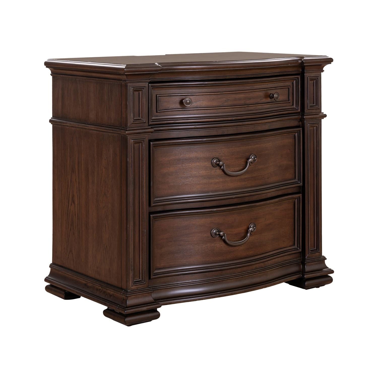 Providence Park Bedside Chest with Charging Station