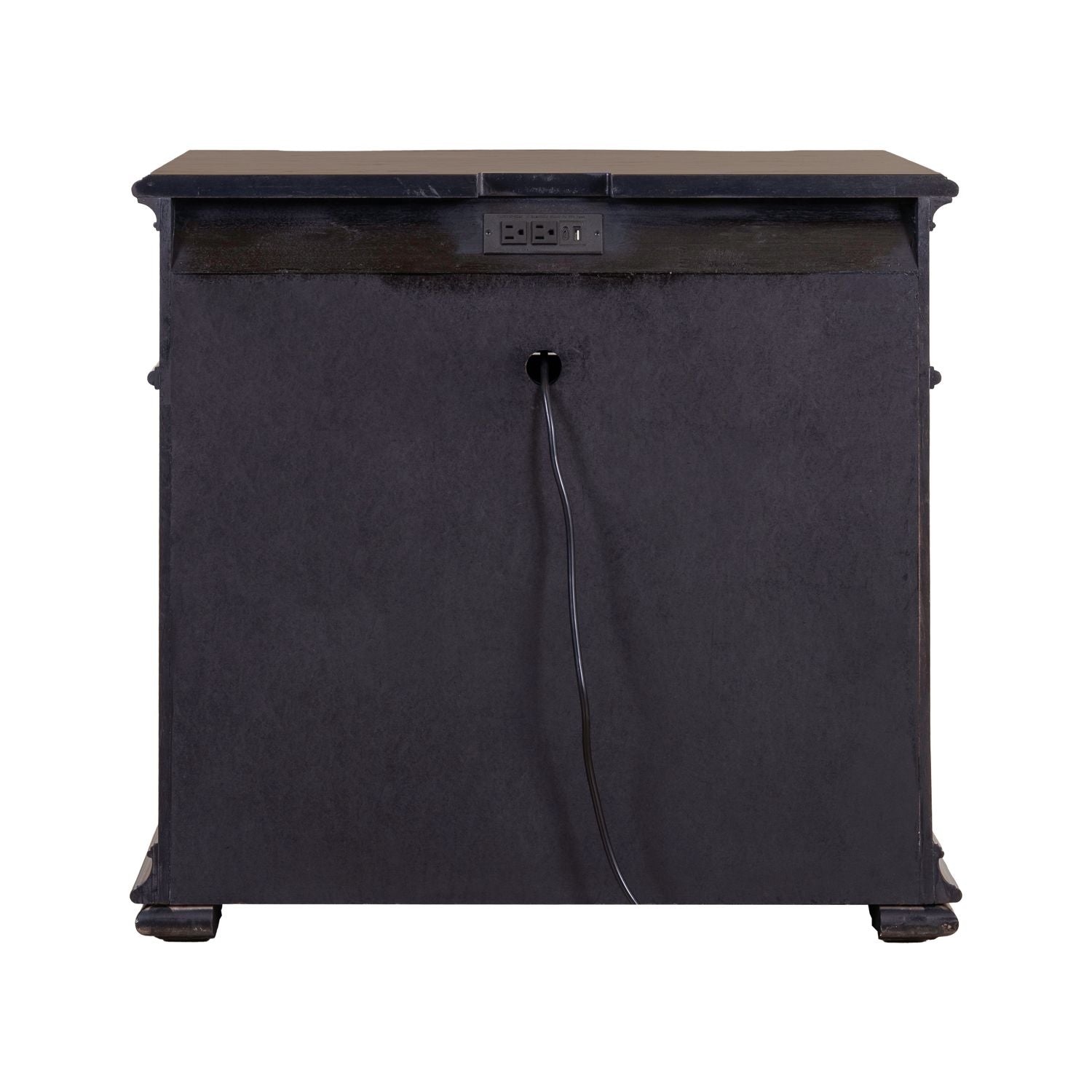 Providence Park Bedside Chest with Charging Station