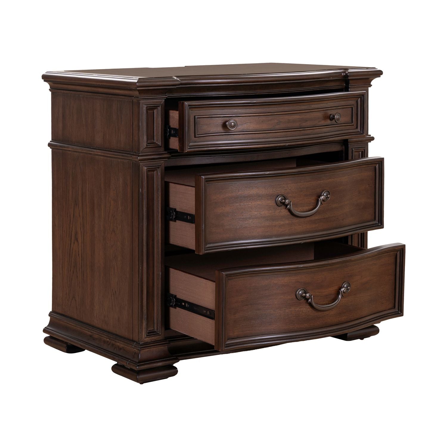 Providence Park Bedside Chest with Charging Station