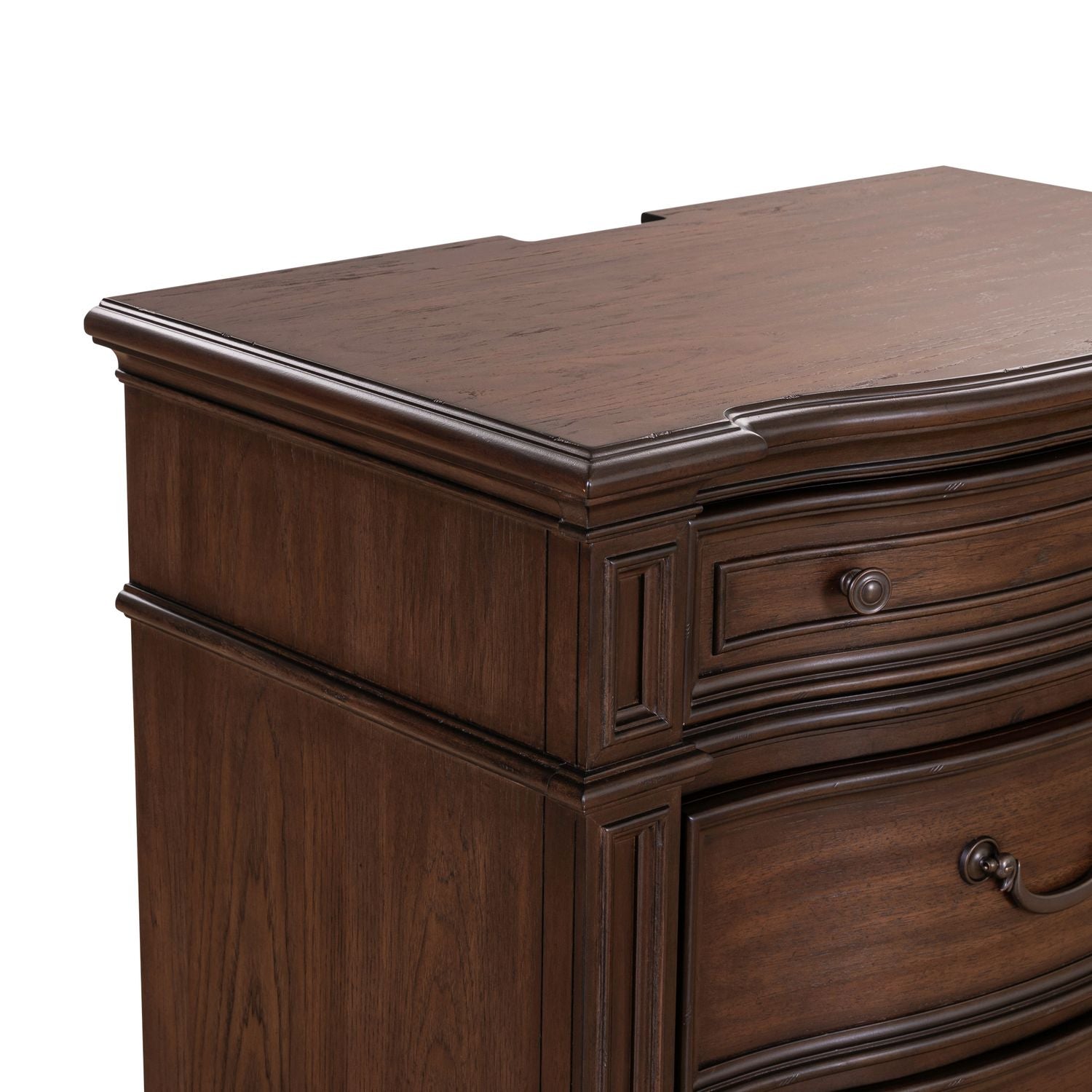 Providence Park Bedside Chest with Charging Station