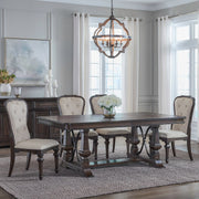Providence Park Opt 5 Piece Trestle Table Set