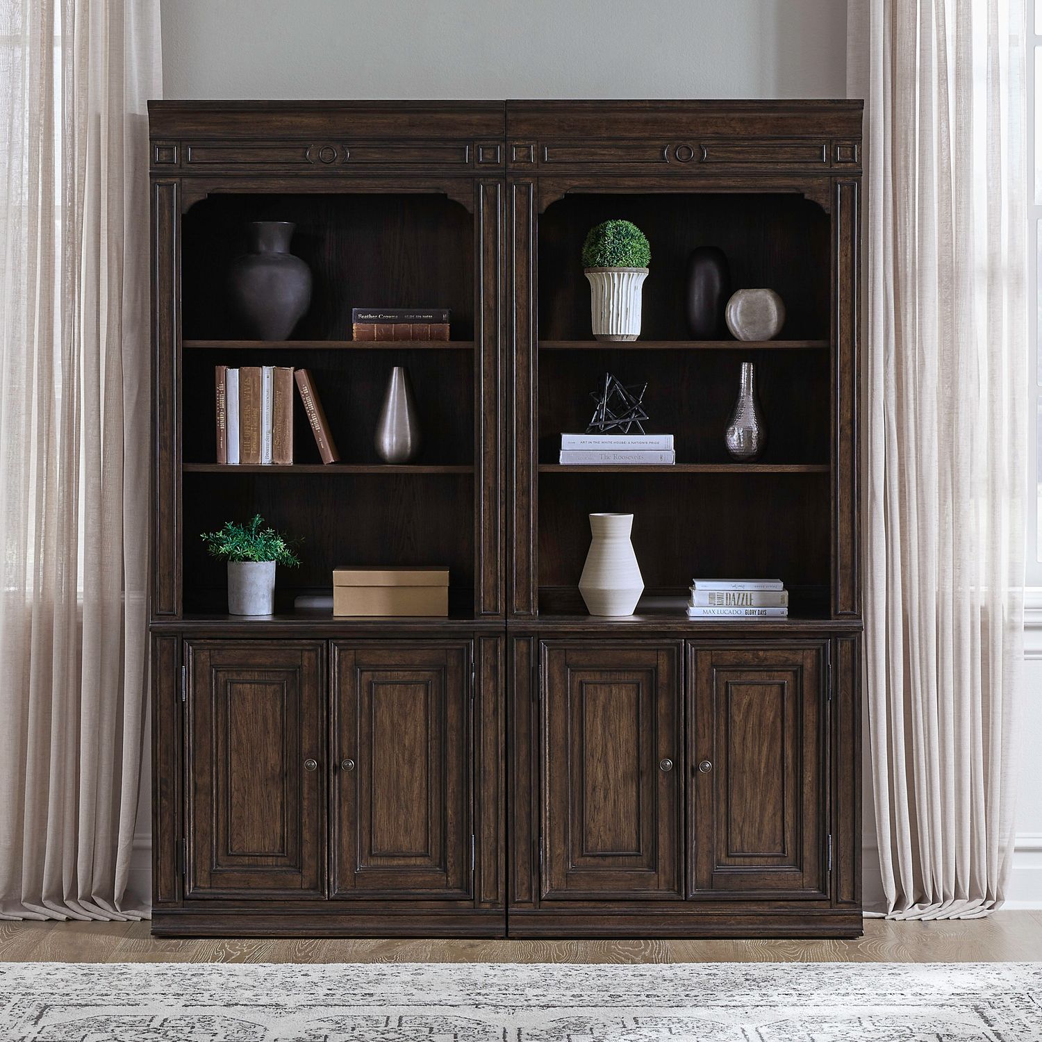 Providence Park 2 Piece Bunching Bookcase