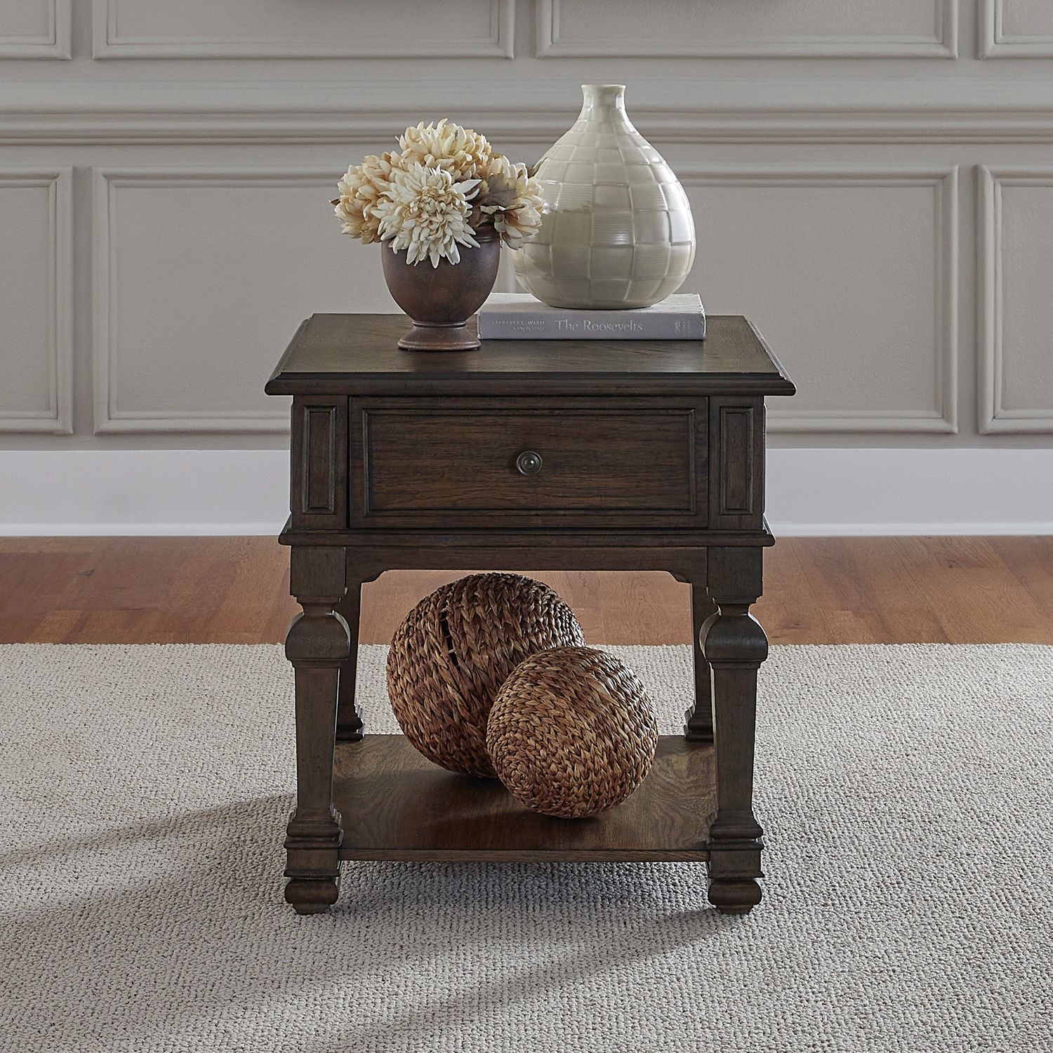 Providence Park Drawer End Table