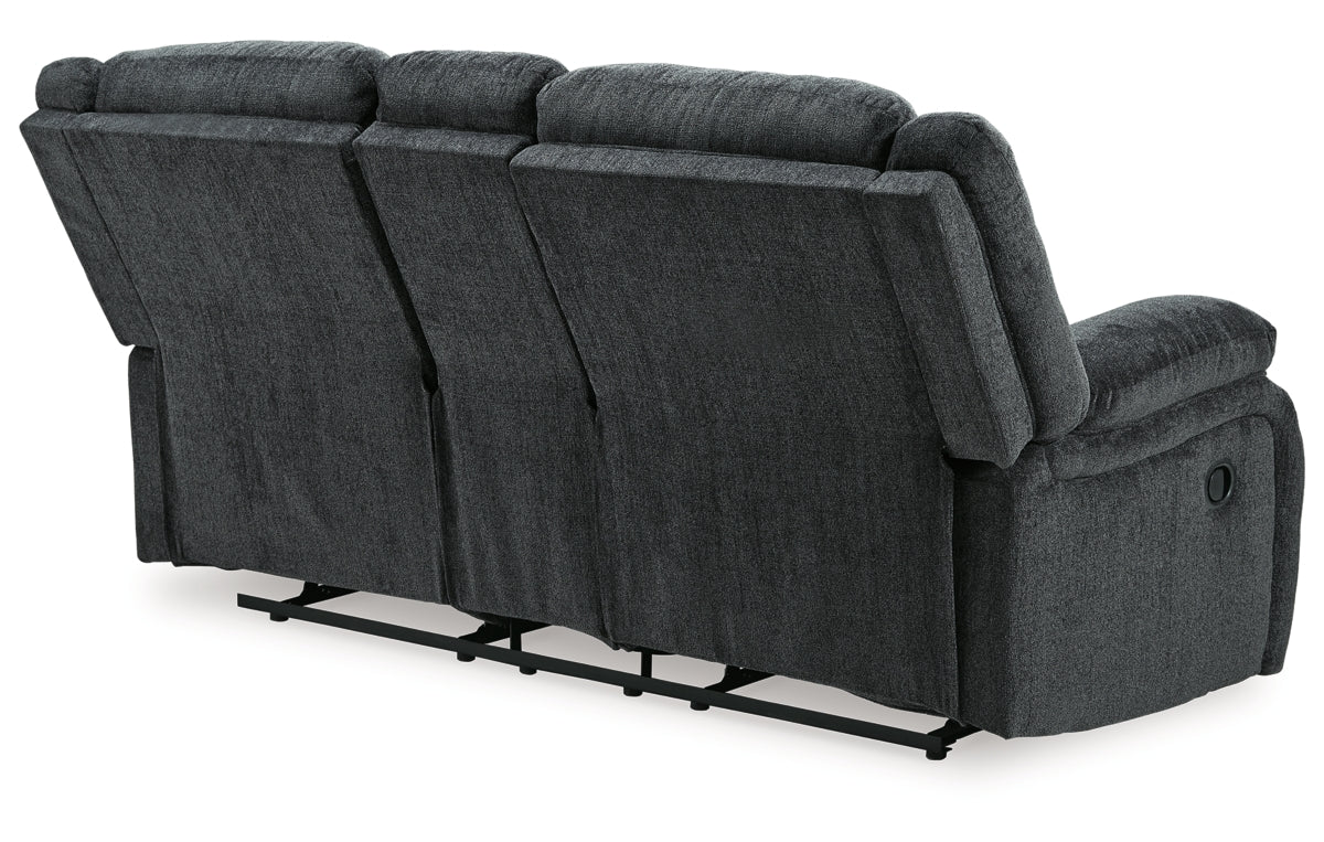 Draycoll Reclining Loveseat with Console
