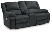 Draycoll Power Reclining Loveseat with Console