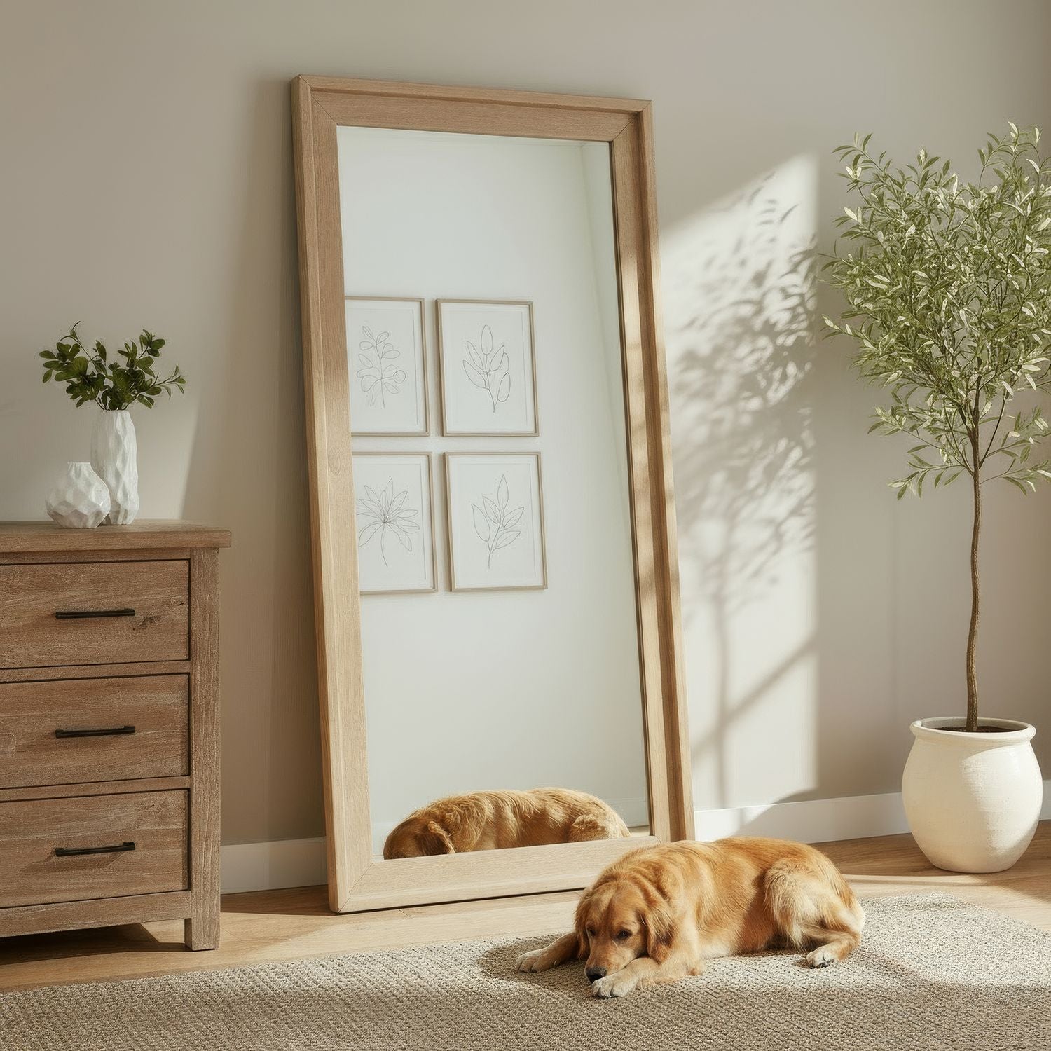 Proximity Place Floor Mirror