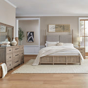 Proximity Place King Poster Bed, Dresser & Mirror, Nightstand