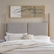 Proximity Place Queen Upholstery Poster Headboard