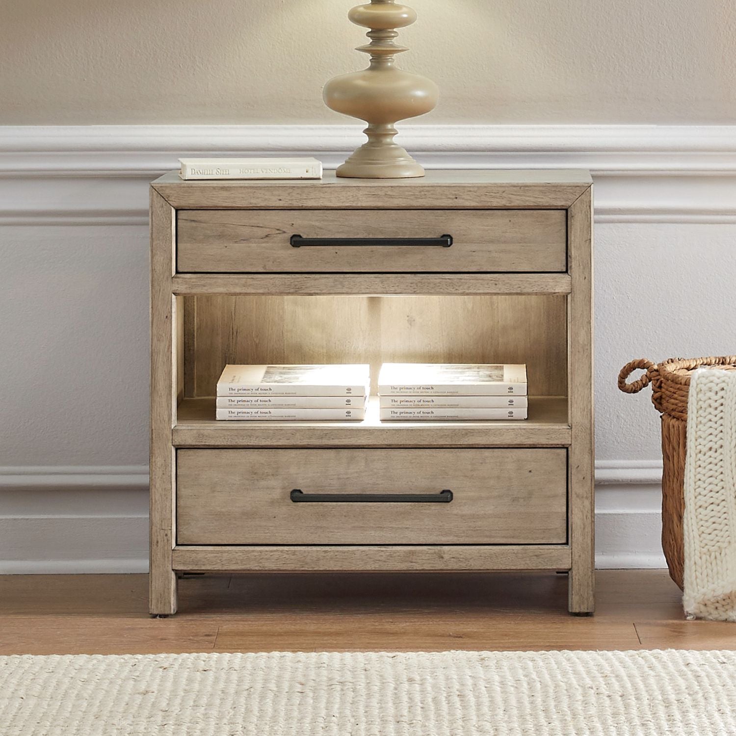 Proximity Place Bedside Chest with Charging Station