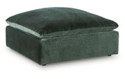 Carriage View Oversized Accent Ottoman
