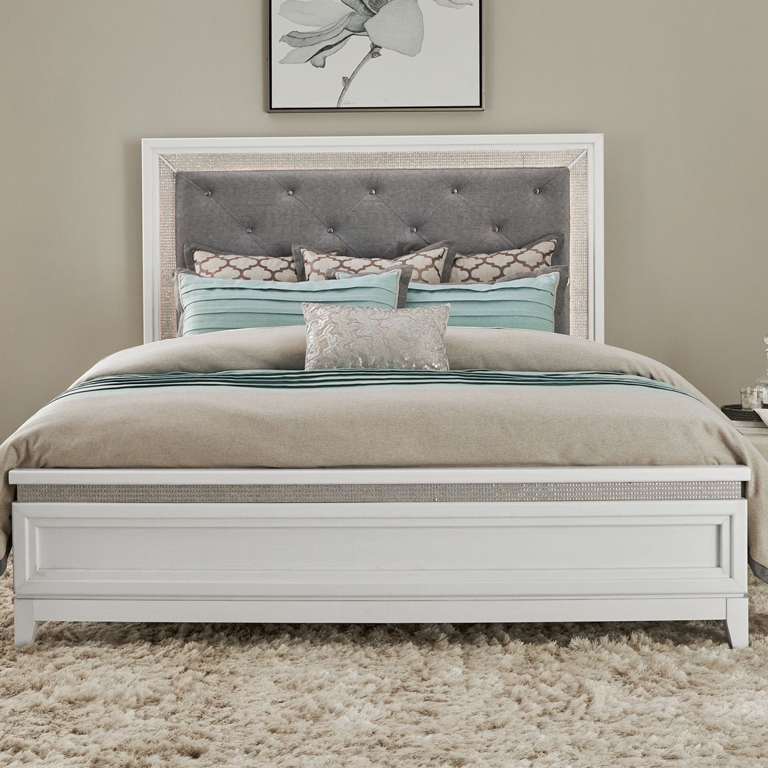 Reflections Queen Upholstery Bed