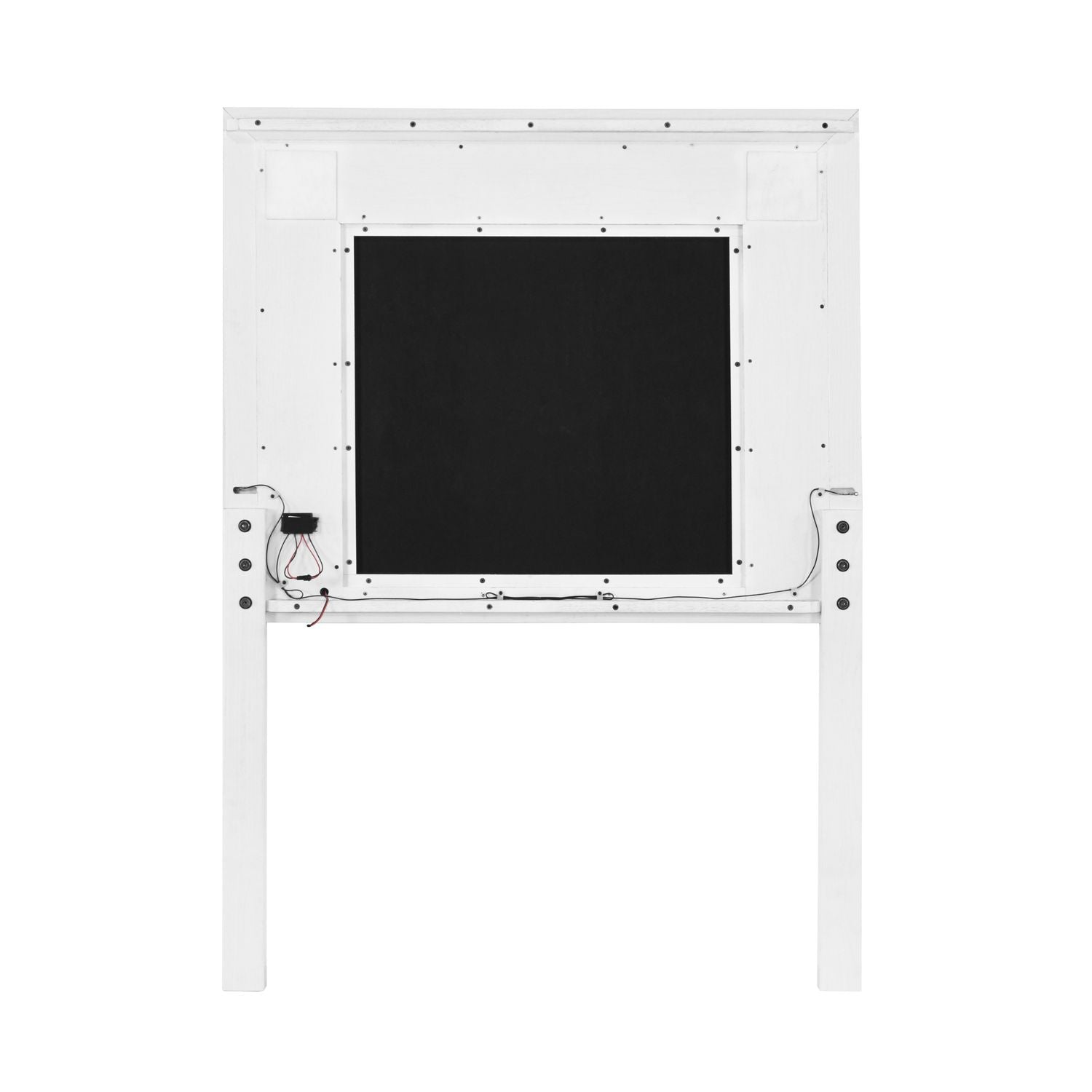Reflections Twin Upholstery Panel Headboard with Lights