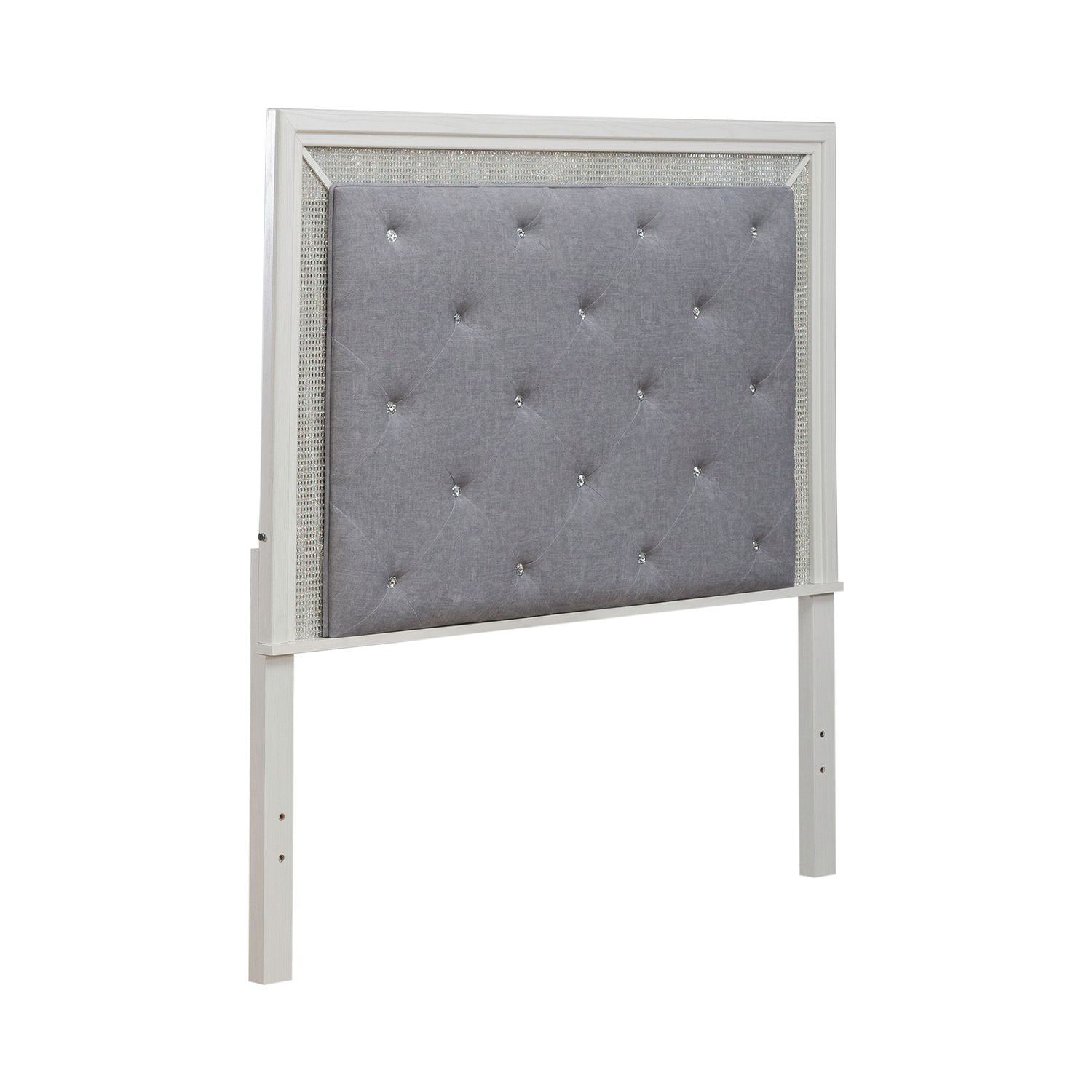 Reflections Queen Upholstery Panel Headboard with Lights