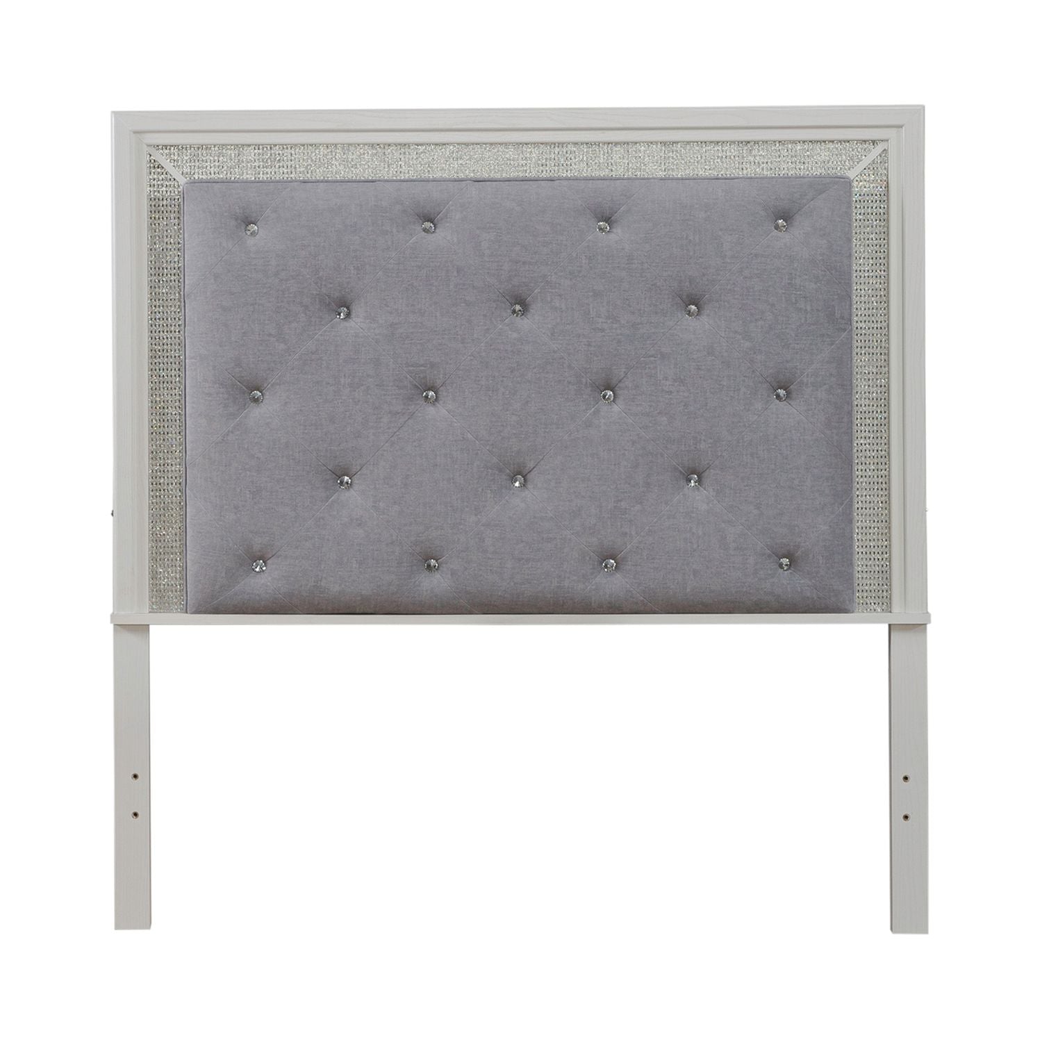 Reflections Queen Upholstery Panel Headboard with Lights