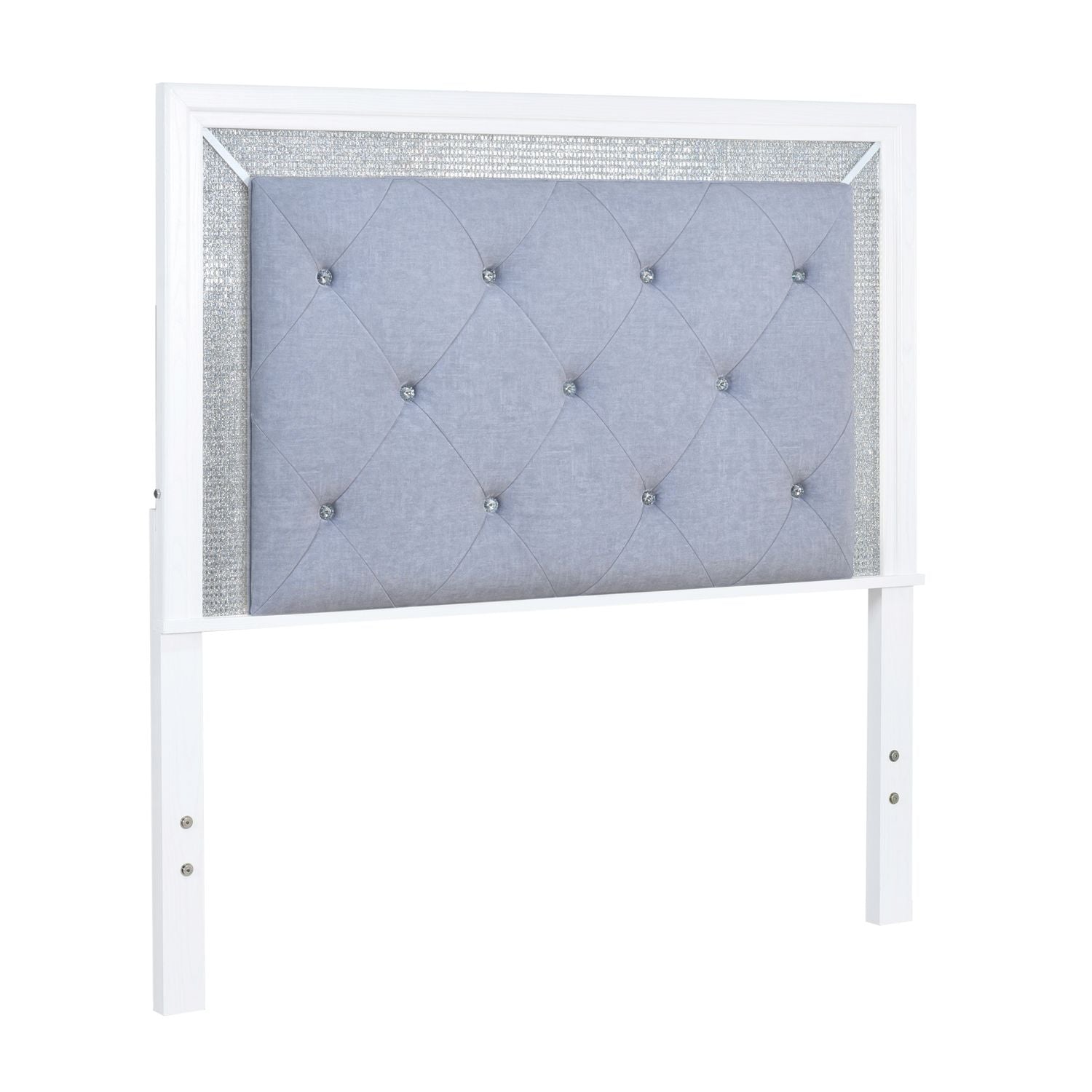 Reflections Full Upholstery Panel Headboard with Lights