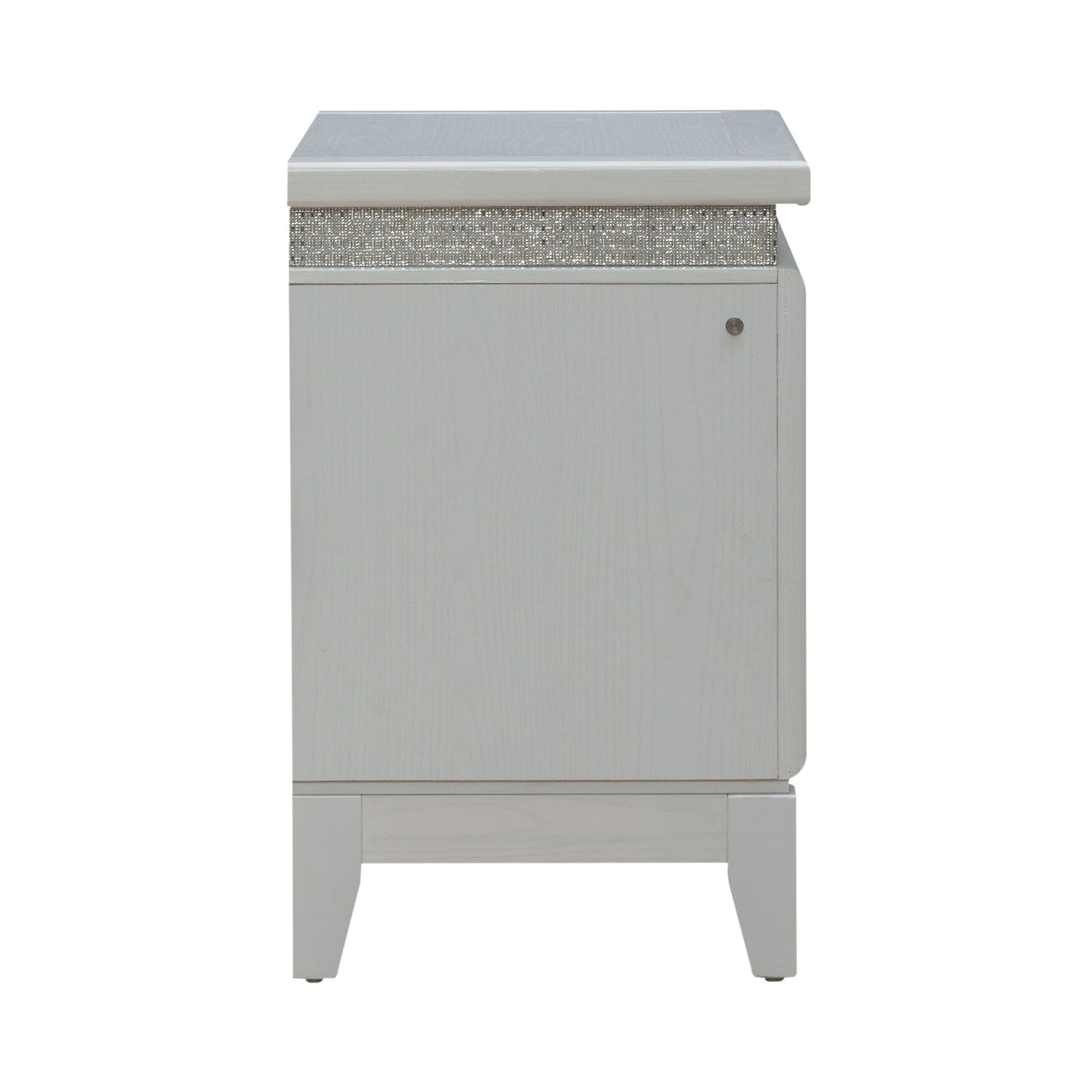 Reflections Nightstand with Lights and Charging Station