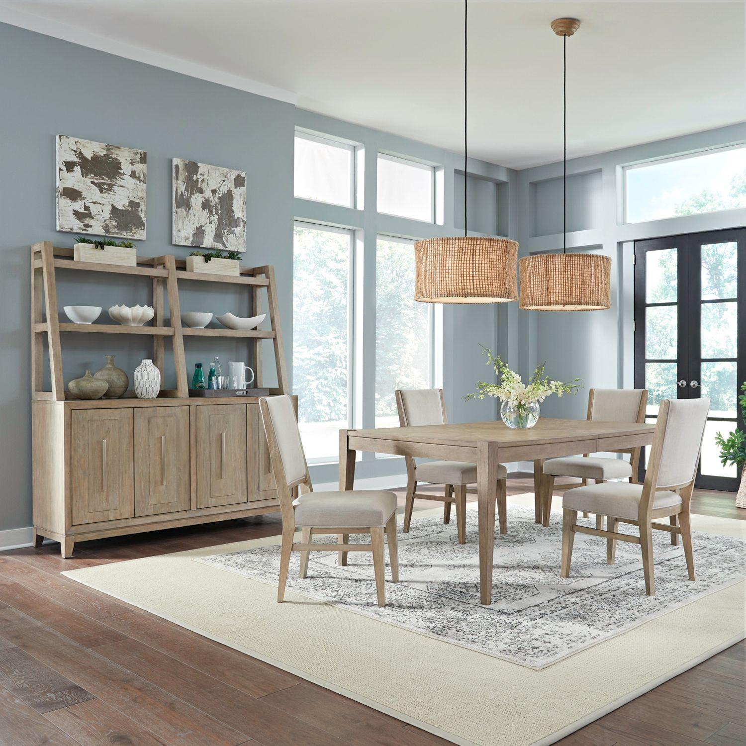 Brentwood 5 Piece Rectangular Table Set