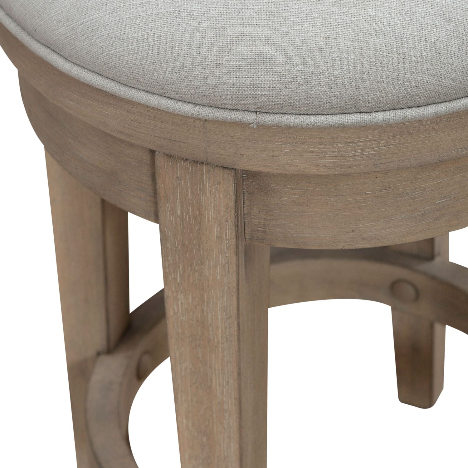 Brentwood Upholstery Swivel Console Stool
