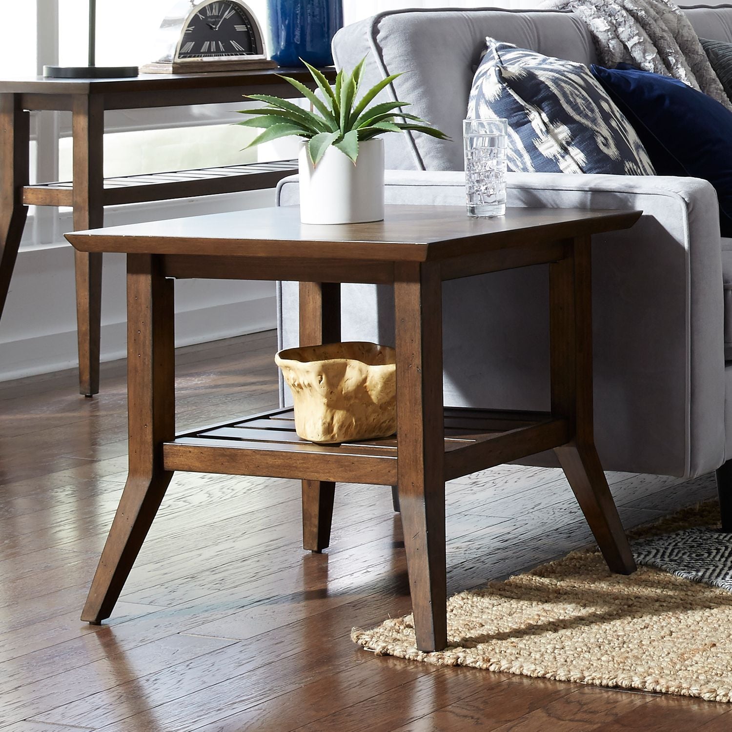 Ventura Blvd Rectangular End Table