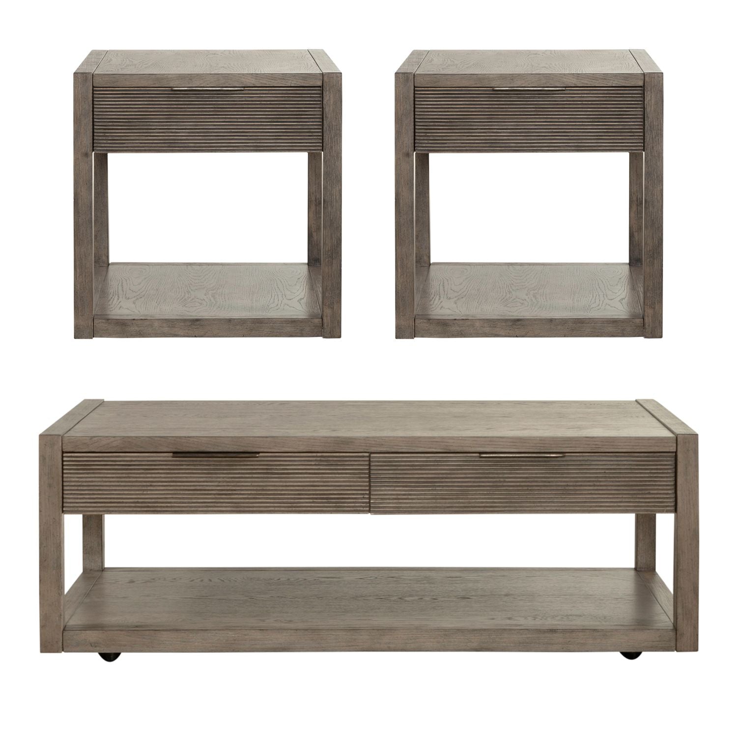 Bartlett Field 3 Piece Set (1-Cocktail 2-End Tables)