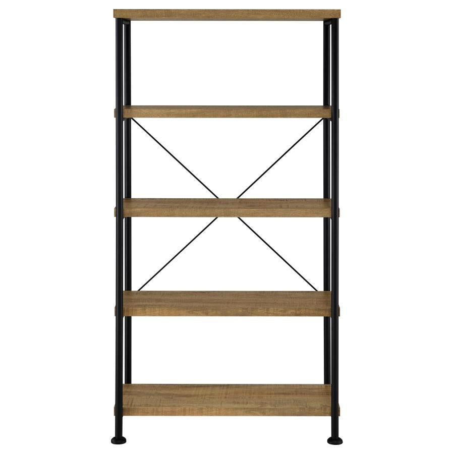 Analiese 63-inch 4-shelf Bookshelf Mango