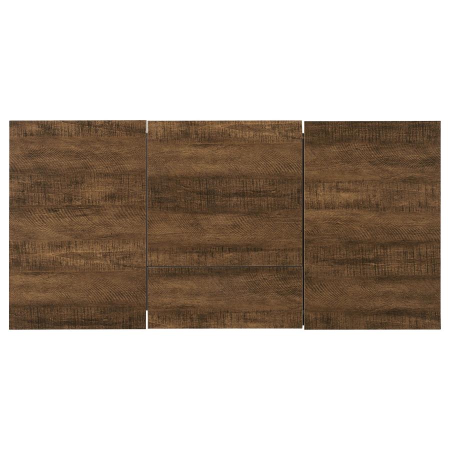 Sheeran 47-inch Writing Desk with Storage Rustic Amber