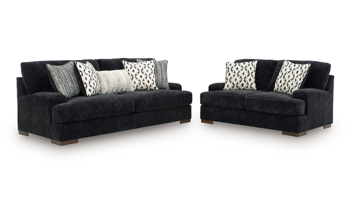 Whitmore Manor Sofa and Loveseat