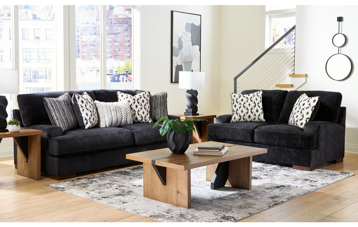 Whitmore Manor Sofa and Loveseat