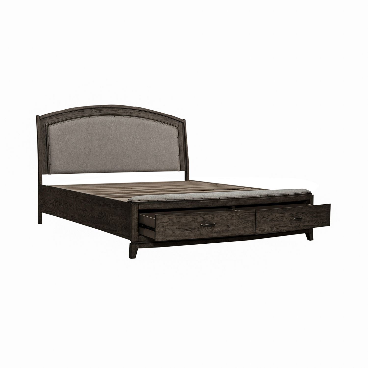 Avalon Queen Upholstery Storage Bed