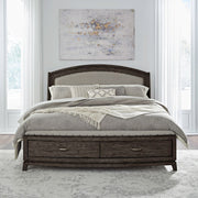Avalon Queen Upholstery Storage Bed