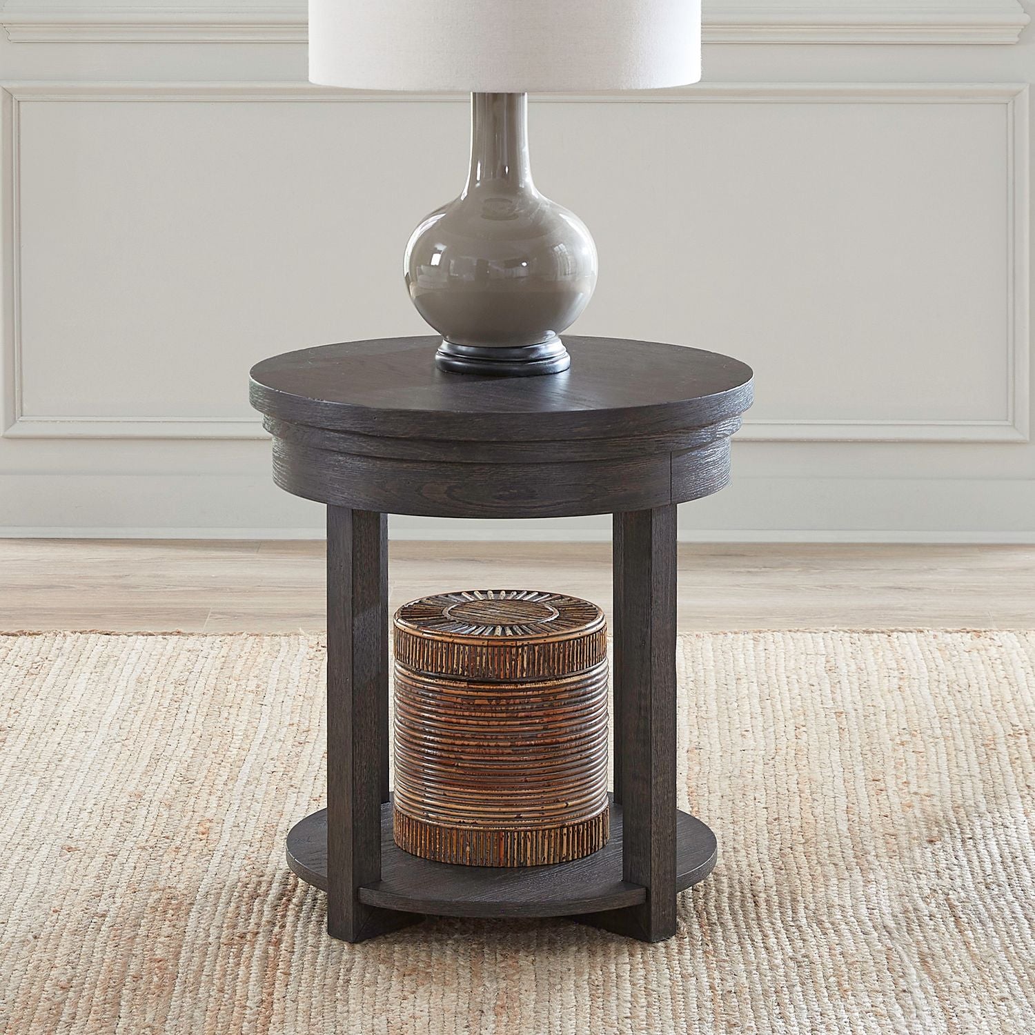 Weston Round End Table