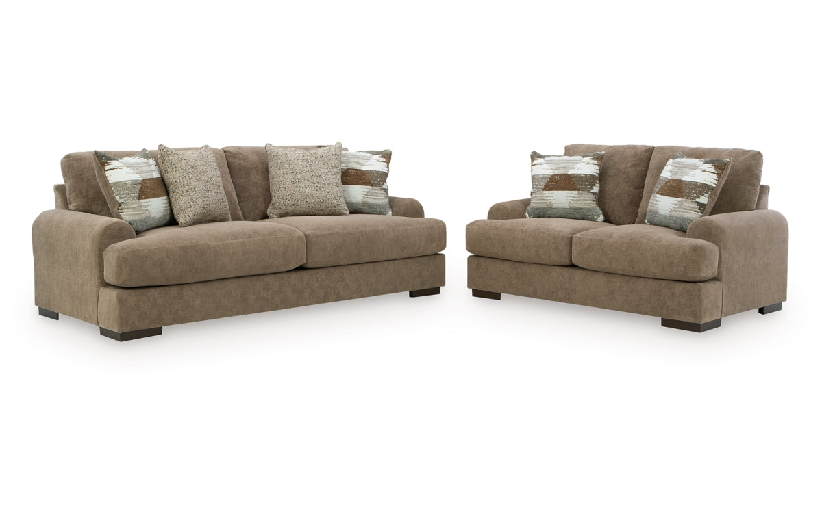 Jayne Park Sofa and Loveseat