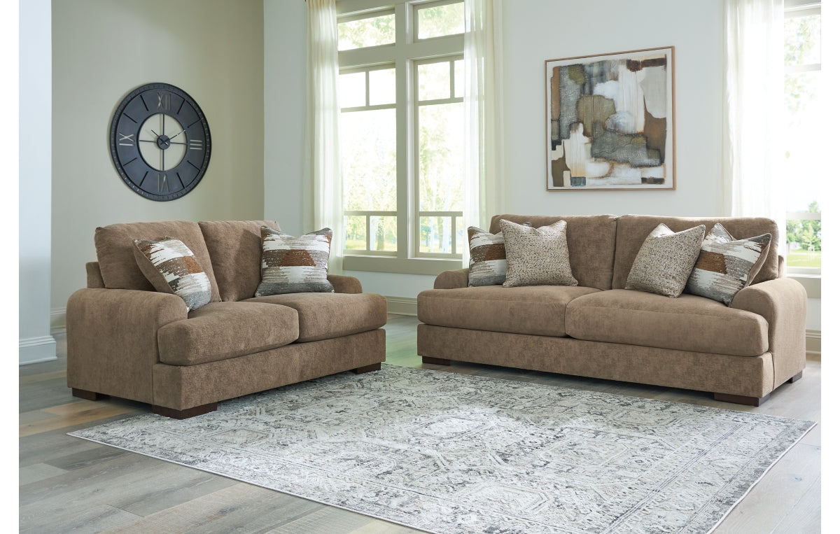 Jayne Park Sofa and Loveseat