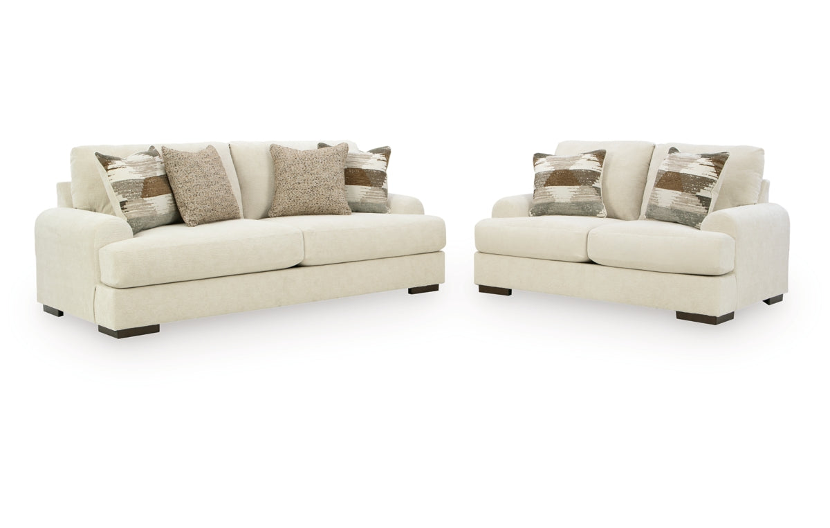 Jayne Park Sofa and Loveseat