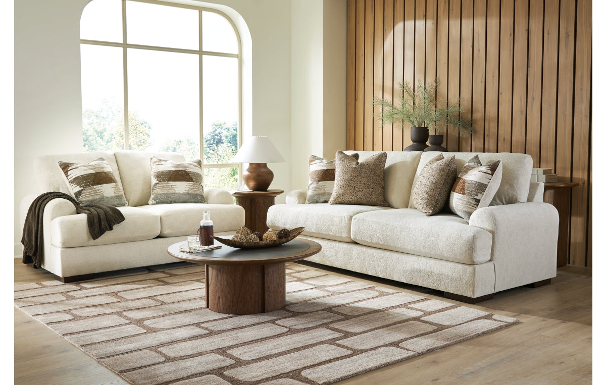 Jayne Park Sofa and Loveseat