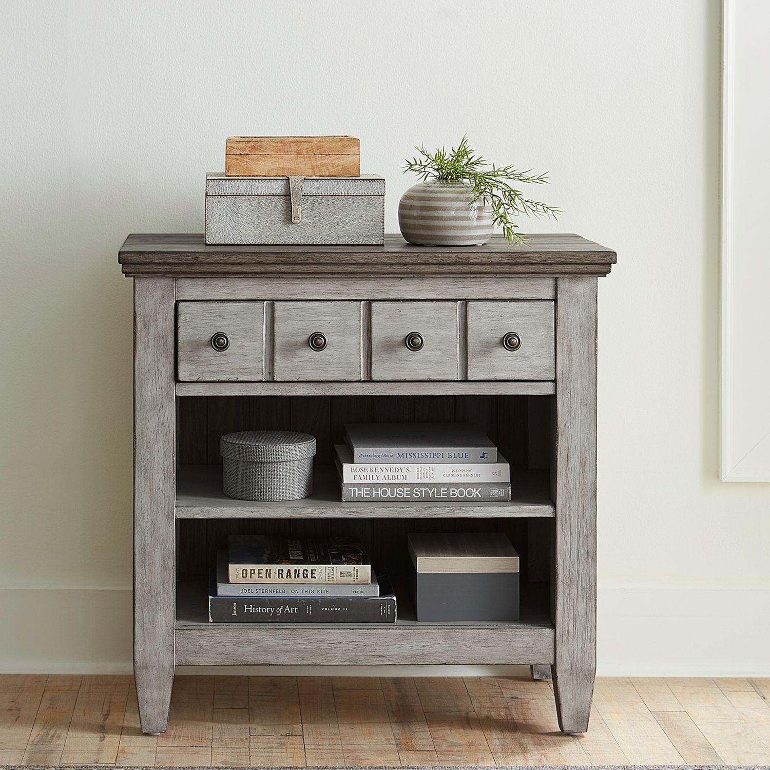 Heartland 1 Drawer Nightstand with Charging Station