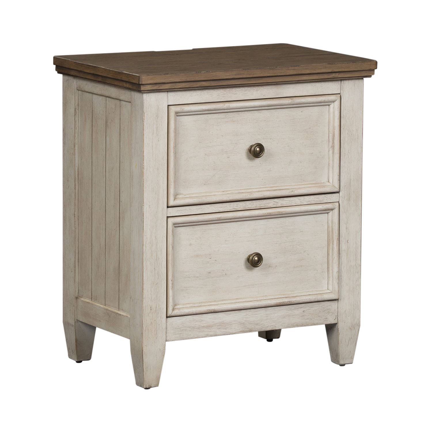 Heartland 2 Drawer Nightstand with Charging Station