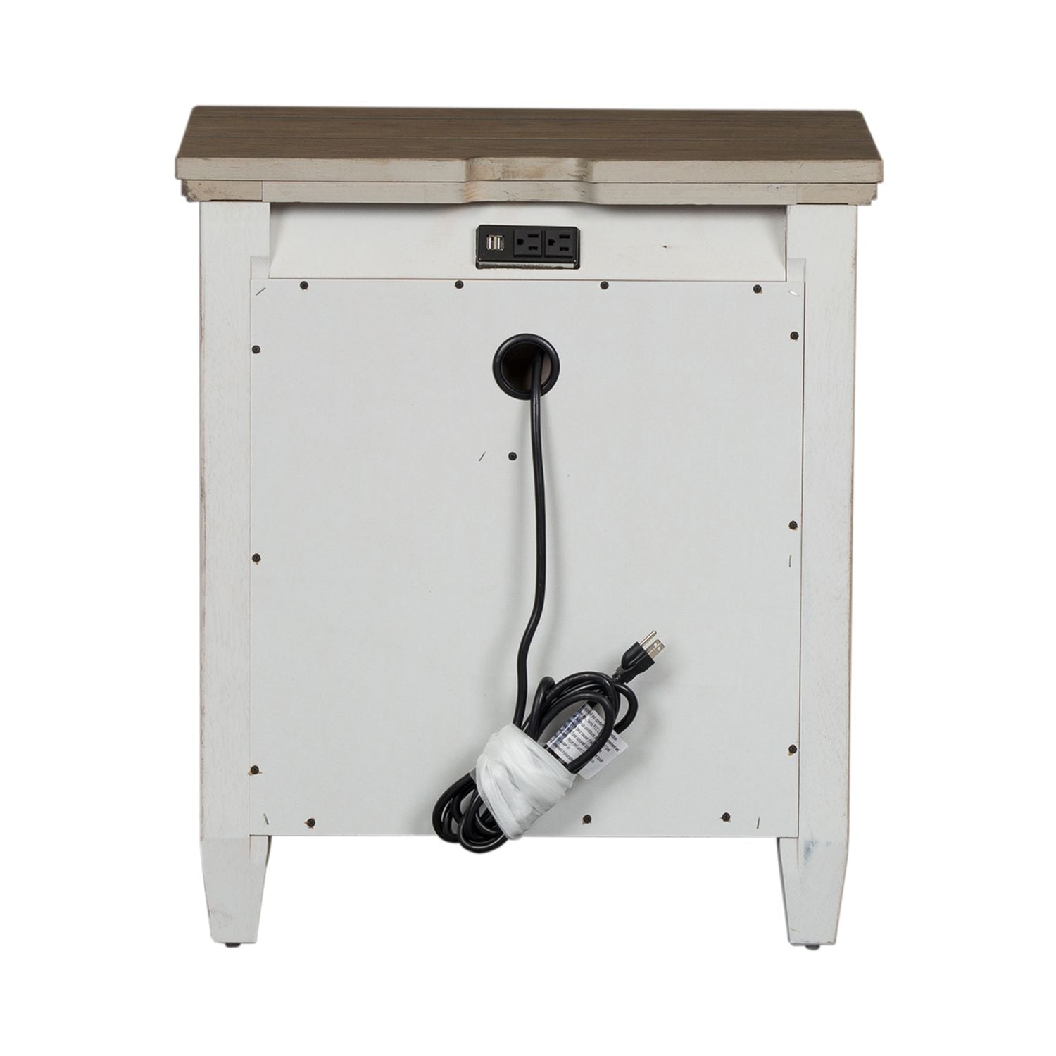 Heartland 2 Drawer Nightstand with Charging Station