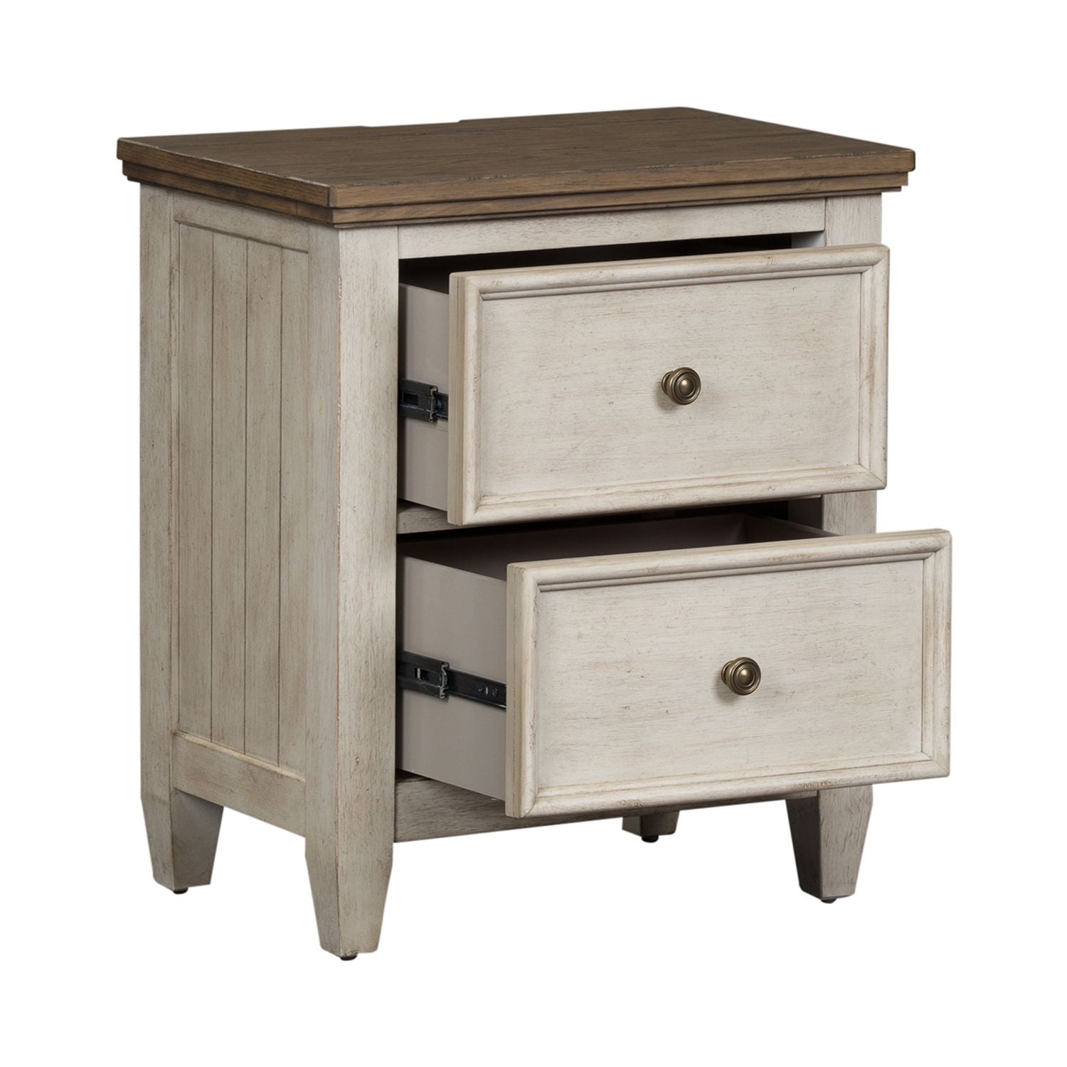 Heartland 2 Drawer Nightstand with Charging Station