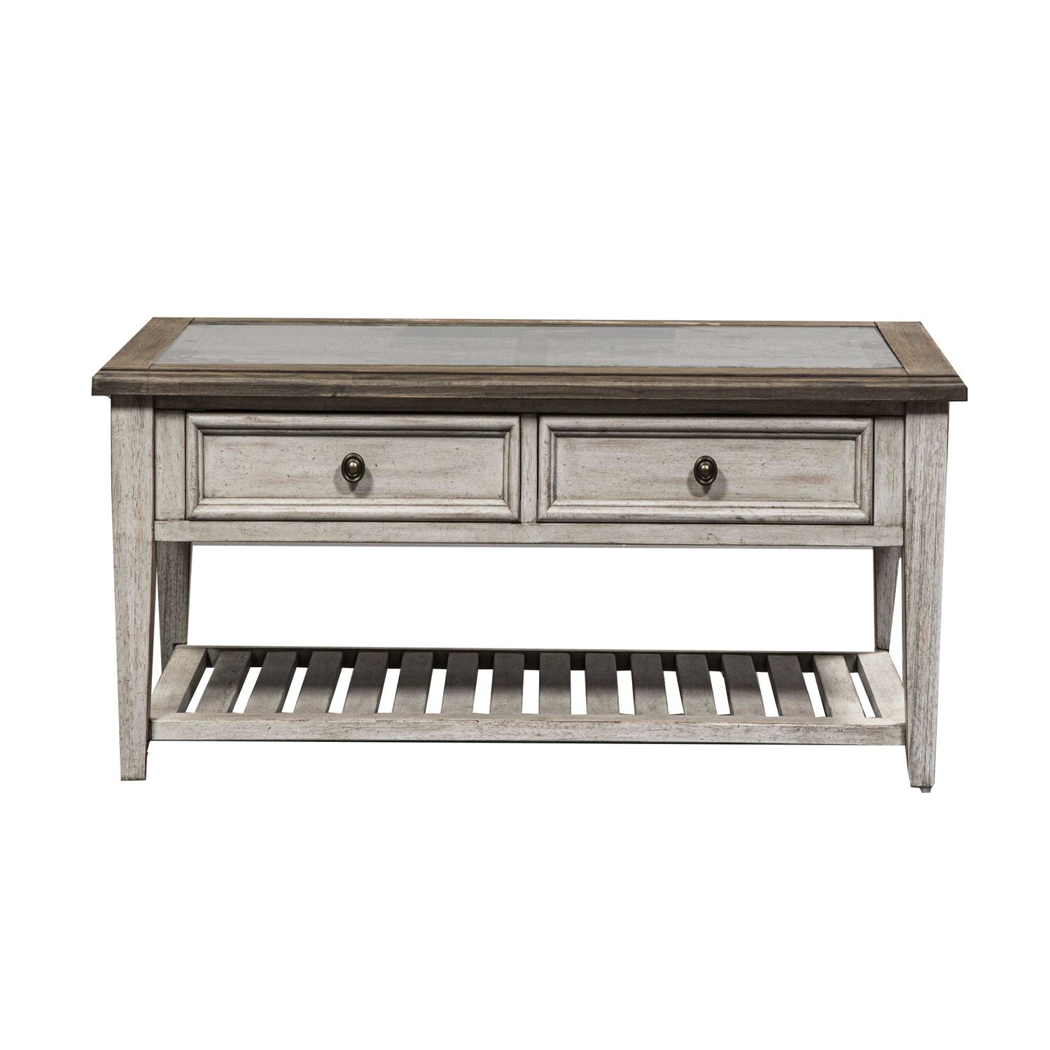 Heartland Rect Ceiling Tile Cocktail Table