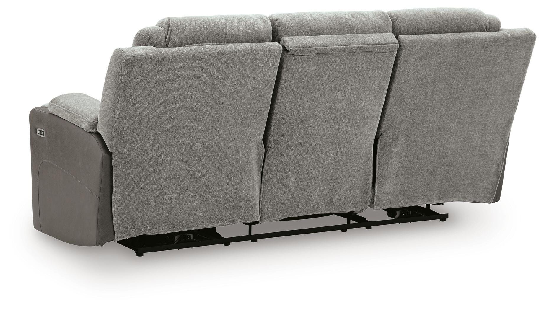 Mixed Motion Power Reclining Sofa