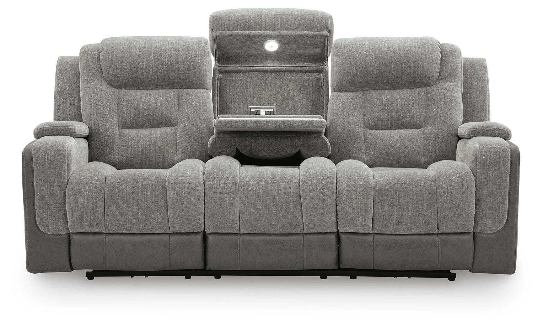 Mixed Motion Power Reclining Sofa