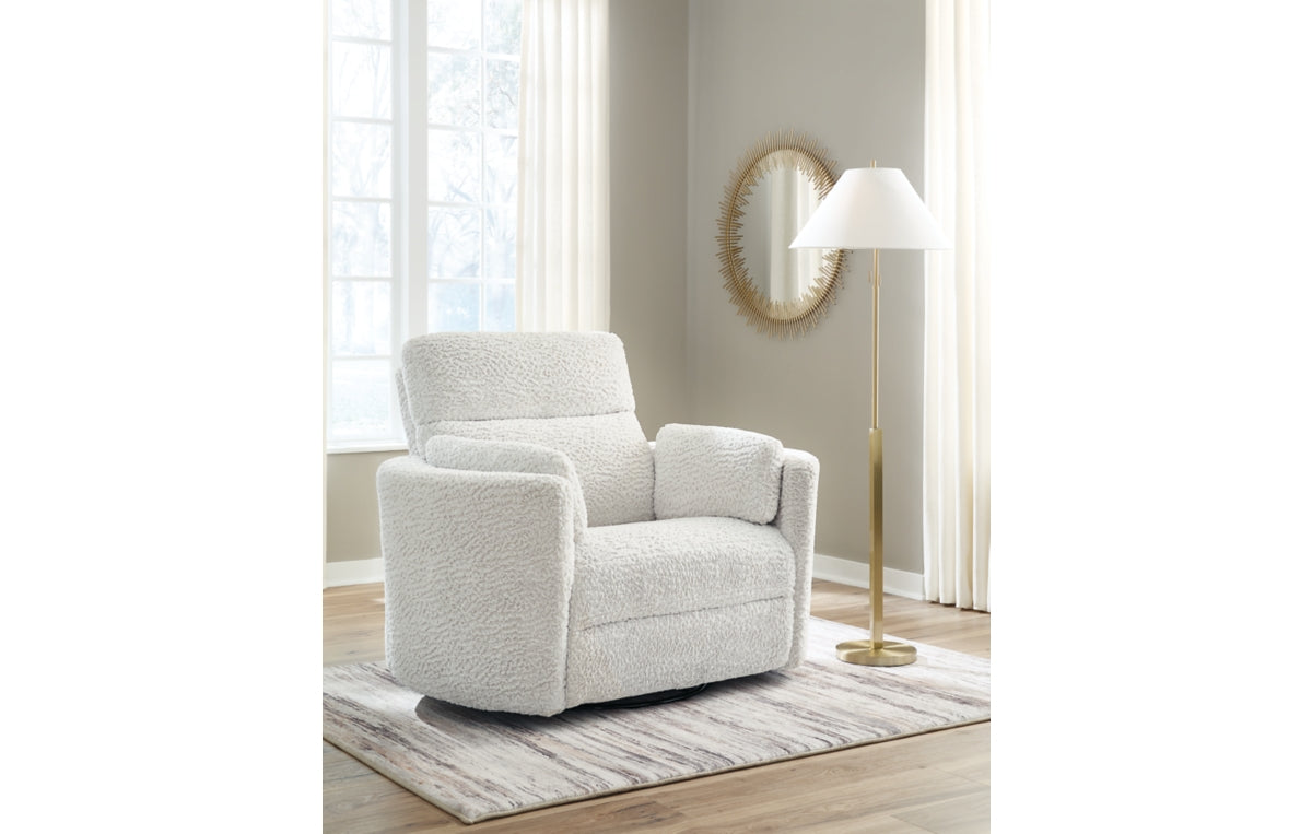Gosaldo Swivel Power Glider Recliner