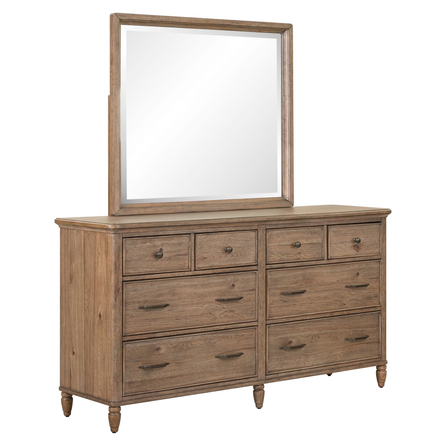 Hickory Grove Dresser & Mirror