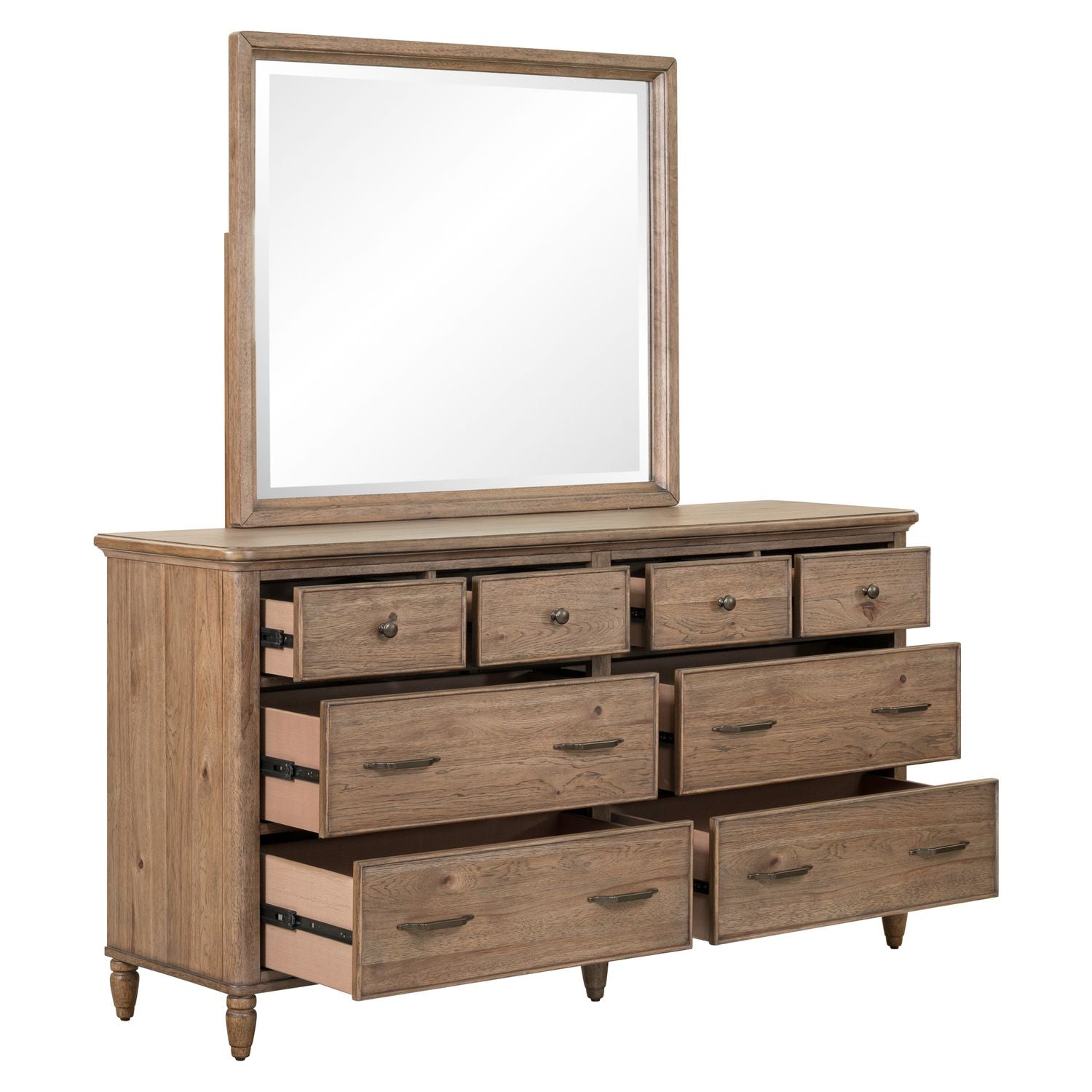 Hickory Grove Dresser & Mirror